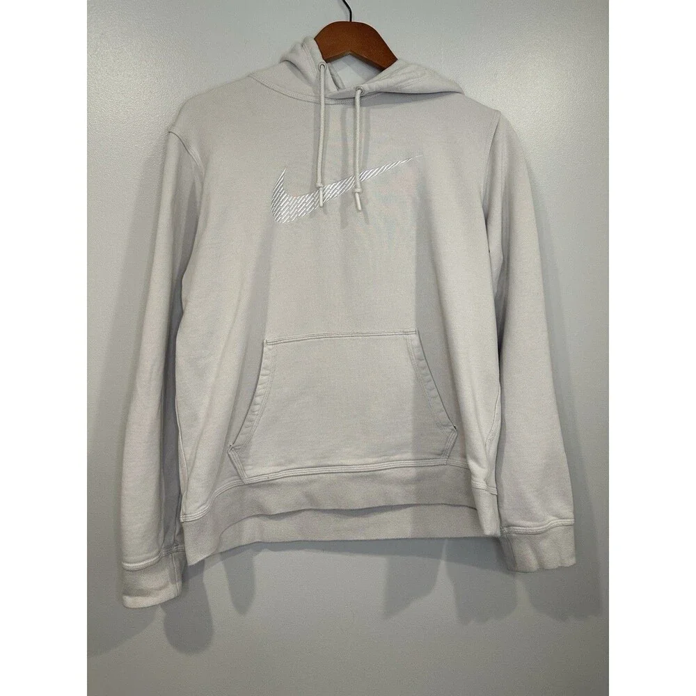 Women’s Nike Sportswear Size Large Club Fleece Hoodie Embroidered